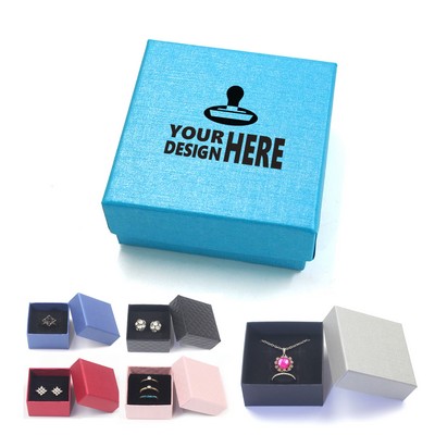Cardboard Jewelry Boxes With Foam Insert for Rings Earrings Necklaces