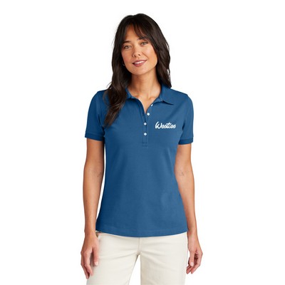 Brooks Brothers Women's Pima Cotton Pique Embroidered Polo