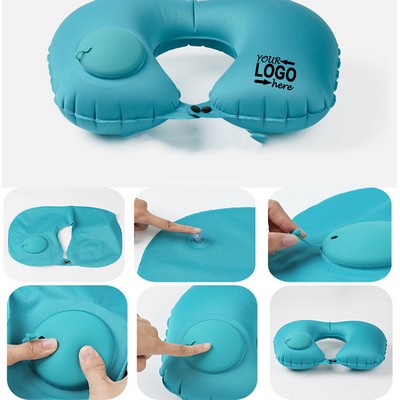 Inflatable U-shaped Pillow