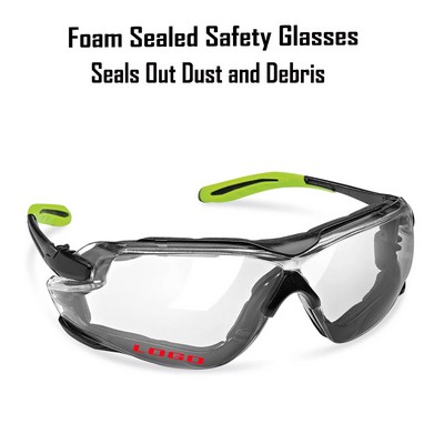 Foam Sealed Safety Multifunctional Glasses