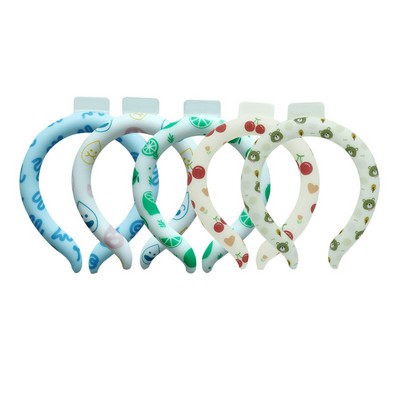 Advanced PCM Summer Neck Cooler - Reusable Cooling Ring for Instant Relief