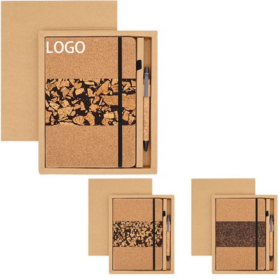 A5 Eco-friendly Splicing Notebook Set