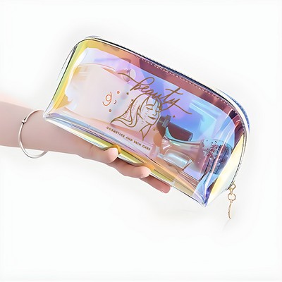 Fashion TPU Colorful Cosmetic Bag Makeup Pouch