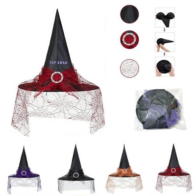 Custom Halloween Witch Hat