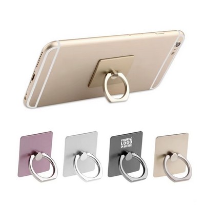 Square Mobile Phone Ring Finger Holder