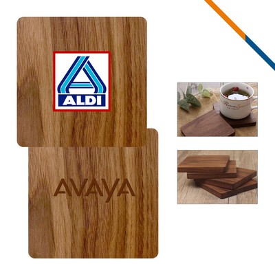 Jayne Walnut Square Coaster