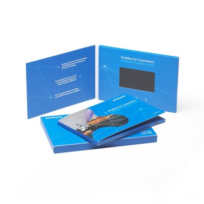 4.0'' Video/Music Greeting Video Book with Wide View HD Screen