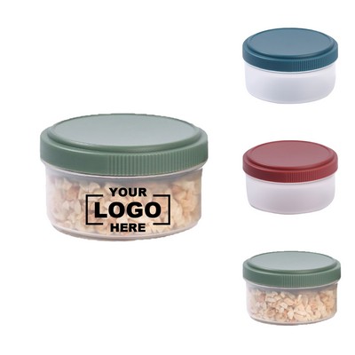 Transparent Plastic Sealed Small Round Box