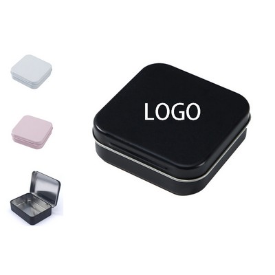 Tinplate Flip-Top Storage Box