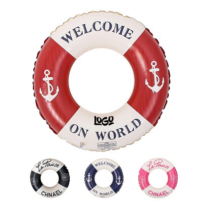 Anchor-Style PVC Inflatable Swim Ring & Lifebuoy