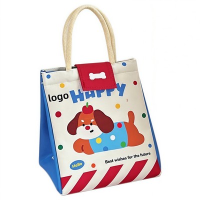 TY Original Cute Lunch Bag – Large Capacity Insulated Bento Tote for Work and School