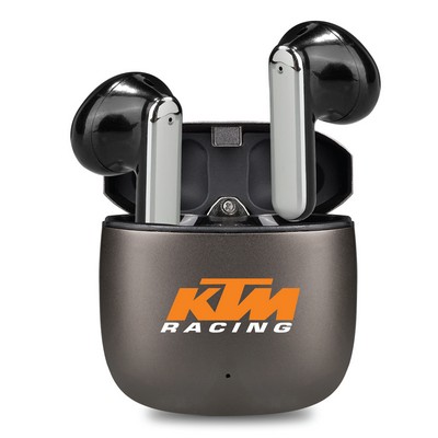 Lloyd Black Metal Wireless Earbuds