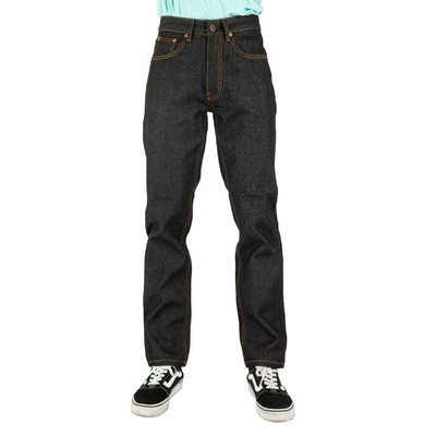 Shaka Wear Men's Raw Denim Straight-Leg Jean Pant