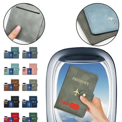 Soft-touch Multifunctional PU Leather Passport Holder