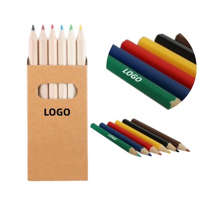 3.5-Inch Colored Pencils Hex Barrel Mid-Grade Art Set for Kids