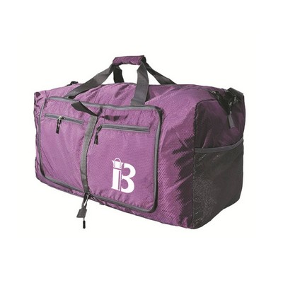 Foldable Large Capacity Polyester Duffle Bag