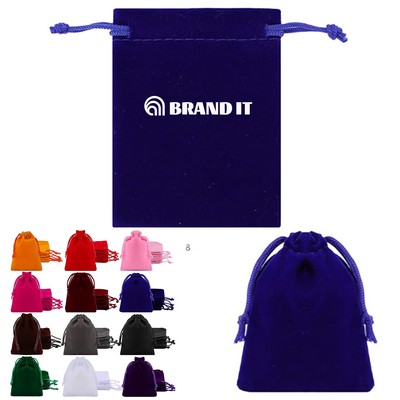 Velvet Drawstring Pouch Gift Bag