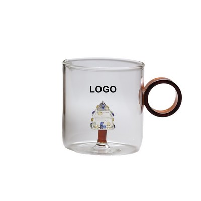Christmas Tree Glass Mugs