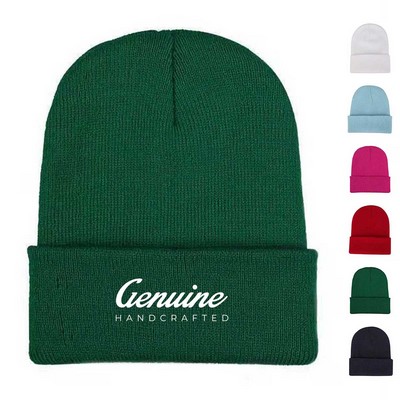 Knitted Cuff Beanie