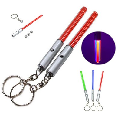 Illuminated LED Keychain