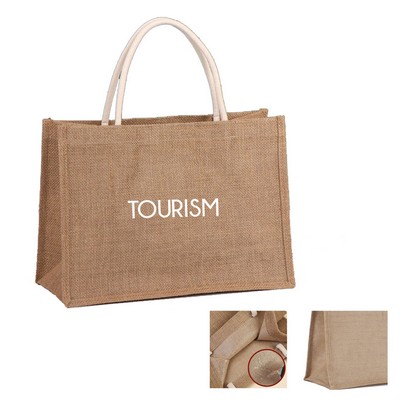 Jute Tote Bag