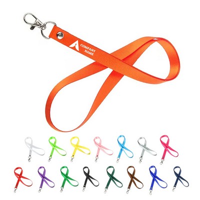 0.59" Dye Sublimated Lanyard w/ Metal Lobster Claw