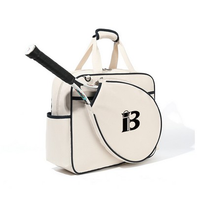 Large Capacity Waterproof Crossbody Tennis Bag