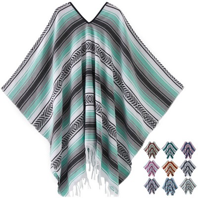 Colorful Mexican Poncho