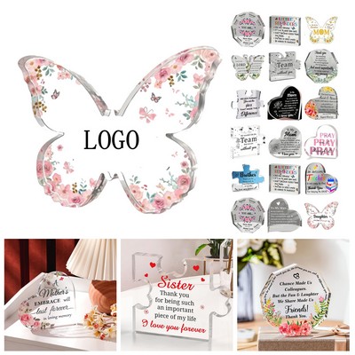 Transparent Puzzle Commemorative Ornament