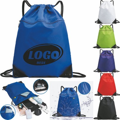 Drawstring Backpack Bag Sport Gym Sackpack
