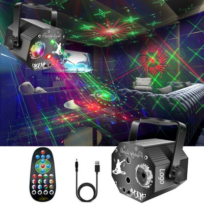 Disco Stage Party Light Laser Light Projector with Remote Control