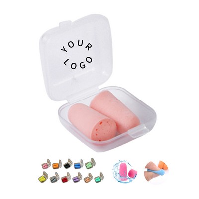 Soft Sponge Earplugs Noise Reduction Comfortable Wear