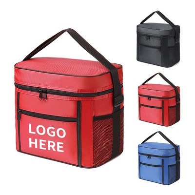 Outdoor Picnic Insulated Oxford Tote Bag