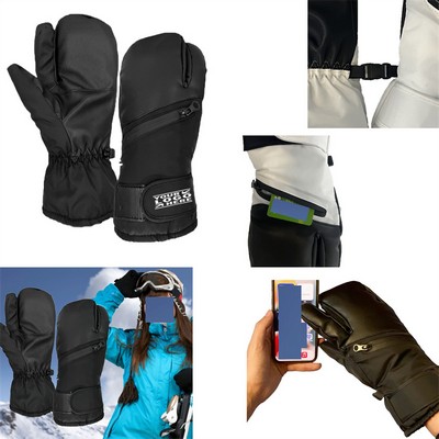 Ski Touchable Thickened Gloves