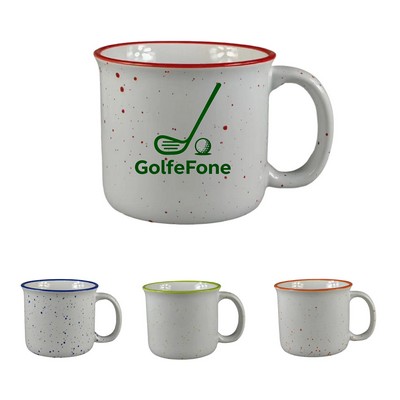 15oz Ceramic Campfire Mug for Coffee Tea Hot Chocolate