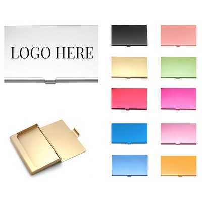 Business Aluminum Alloy Business Card Case