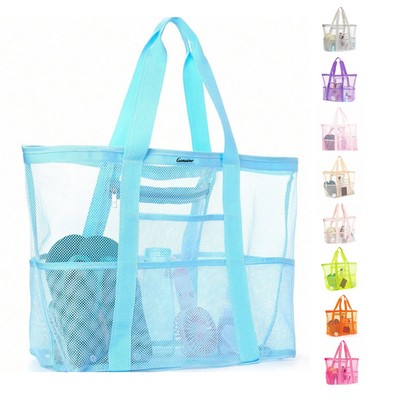 Mesh Shower Tote Bag