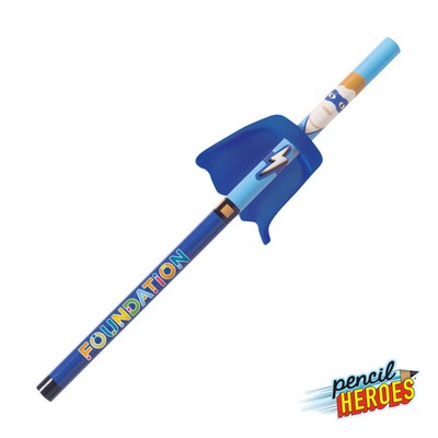 Pencil Heroes® Superhero Series Male w/Cape Pencil