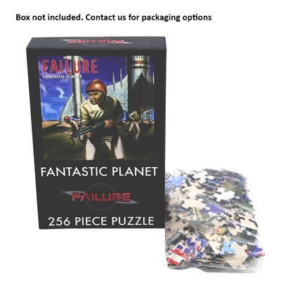 Mosaic Custom 256-Piece Jigsaw Puzzle – 12" x 12", Any Design, Low Minimum