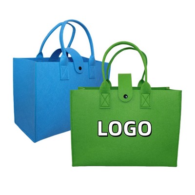 Eco-Friendly Felt Large Capacity Tote Bag