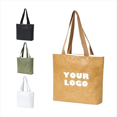 Environmentally Friendly Dupont Paper Shopping Bag(Ocean)
