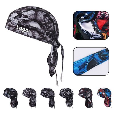 Skull Cooling Helmet Liner Cycling Motorcycle Bandana