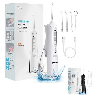 Portable Rechargeable Electric Tooth Flosser 300ml