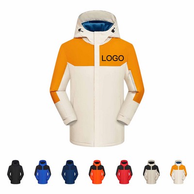 Color Blocked Fleece Jacket