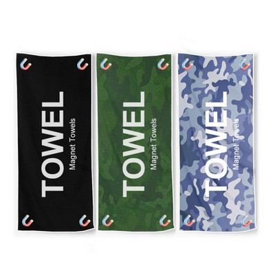 Outdoor Magnetic Microfiber Beach Towel