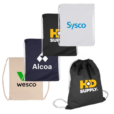 SimpleCarry Cotton Drawstring Bag