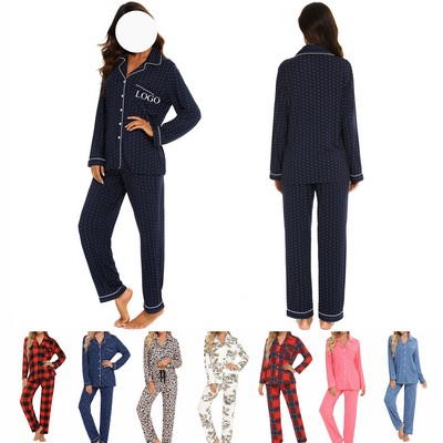 Women's Long Sleeve Pajama Set