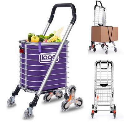 Collapsible Shopping Trolley Cart