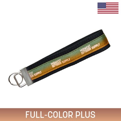 5" Sublimated Key Strap w/ Nickel Plated Hardware