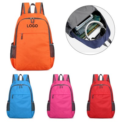 Foldable outdoor backpack